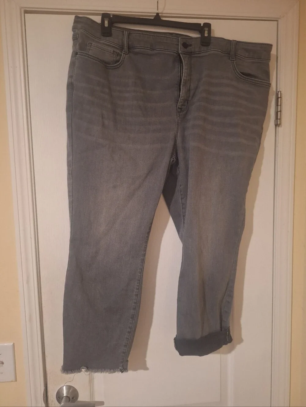 Womens Cropped Straight Jeans Nine West Plus 22 - Picture 1 of 2